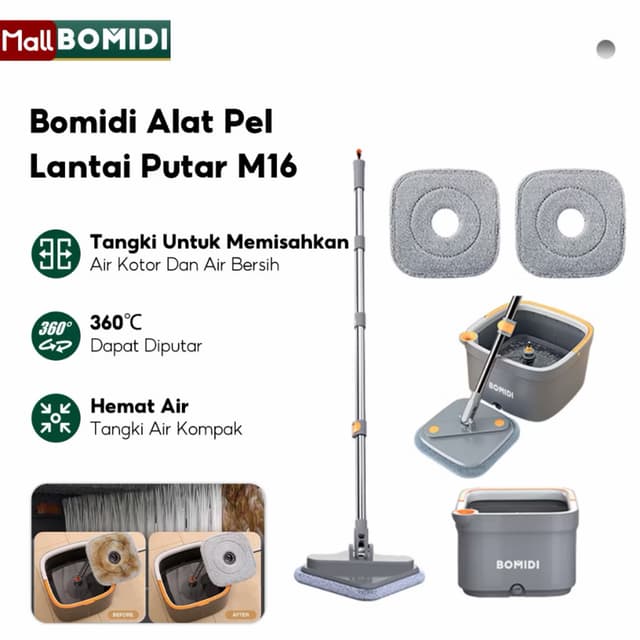 12. Bomidi Alat Pel Air Terpisah