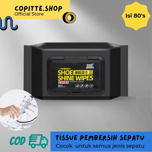 13. Tisu Pembersih Sepatu