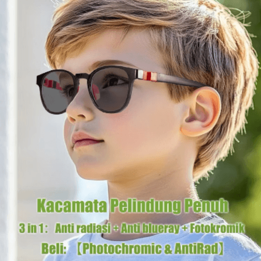 42. Kacamata Anti Radiasi Anak