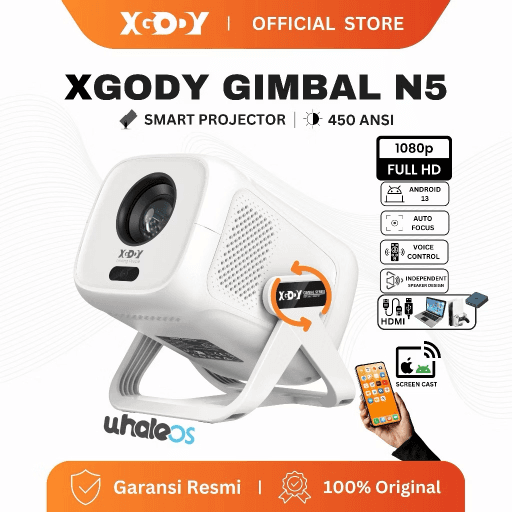48. Proyektor XGODY Gimbal N5