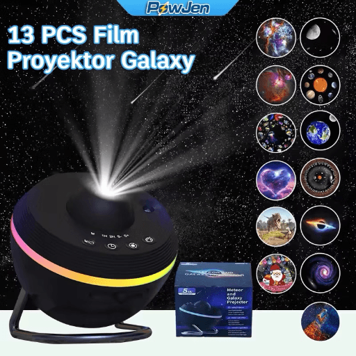 58. Lampu Proyektor Galaxy 13 in 1