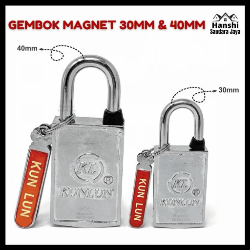 61. Gembok Magnetic