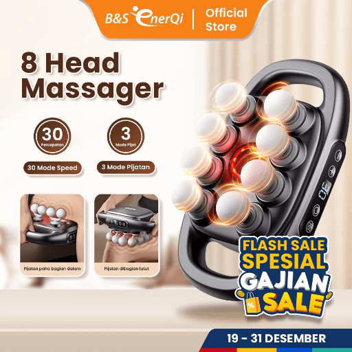 80. Alat Pijat 16 Head B&S Enerqi