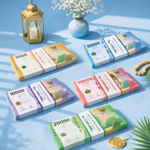 93. Amplop Lebaran Uang Gepokan