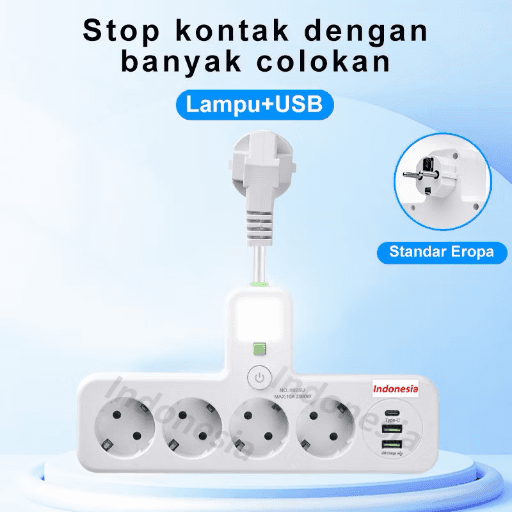 102. Stop Kontak USB Multifungsi