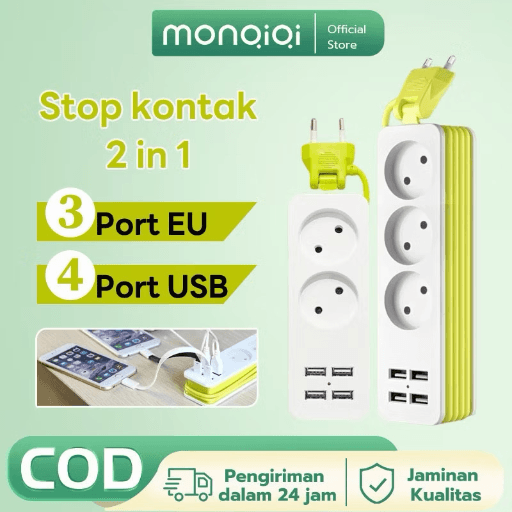 104. Stop Kontak With Penggulung