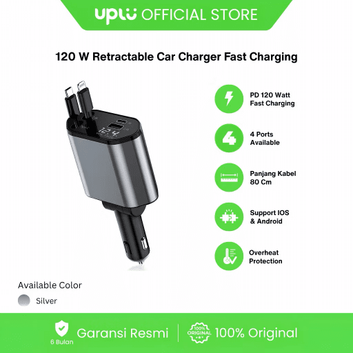 118. Charger Hp Mobil / Motor 120 Watt