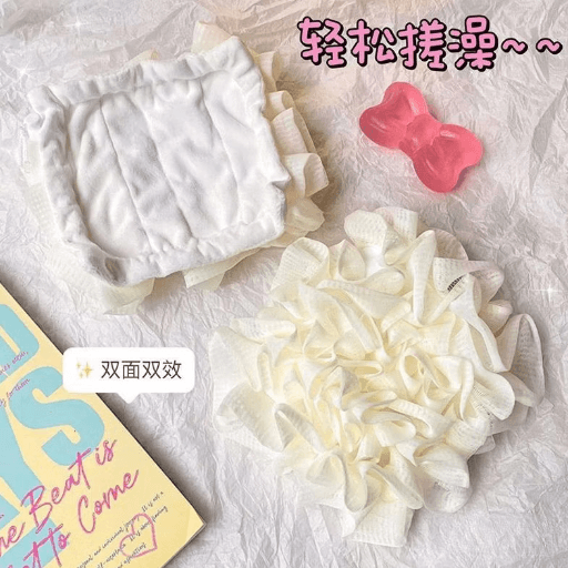 124. Shower Puff Serat Loofah
