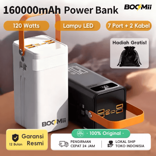 132. Powerbank Jumbo 160.000 MaH