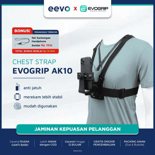 133. Chest Strap Holder Dada Evogrip