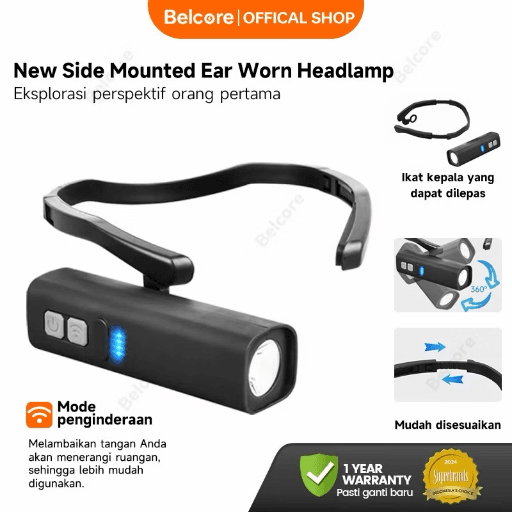 138. Senter Kepala Sensor Motion