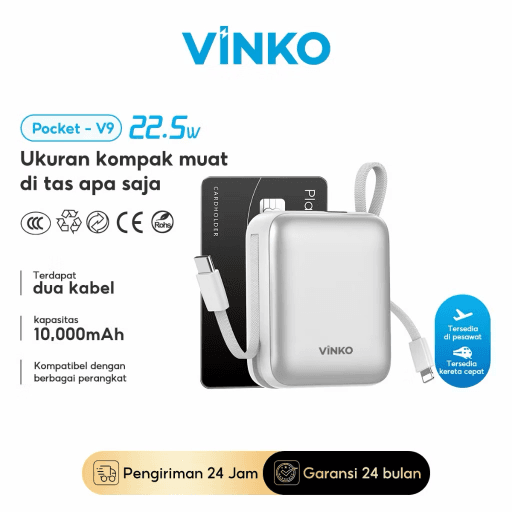 139. Powerbank Vinko V9 10.000 mAh