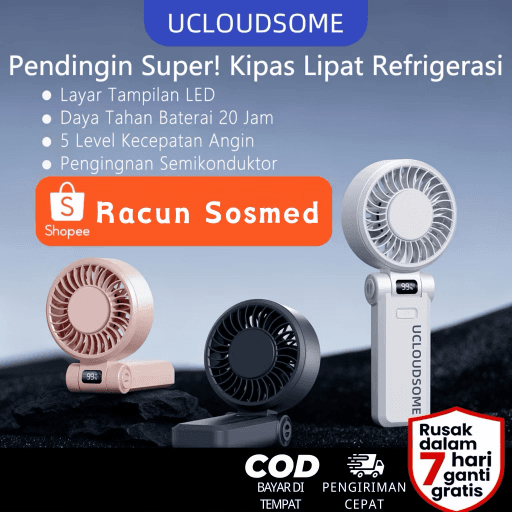 144. Ucloudsome Kipas Portable Foldable