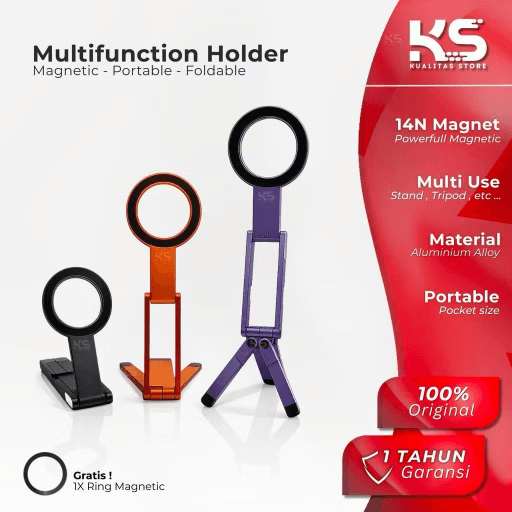 146. Phone Holder Magnetic Foldable