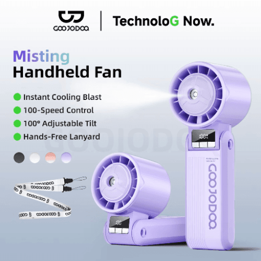 150. Kipas Portable Goojodoq Misting