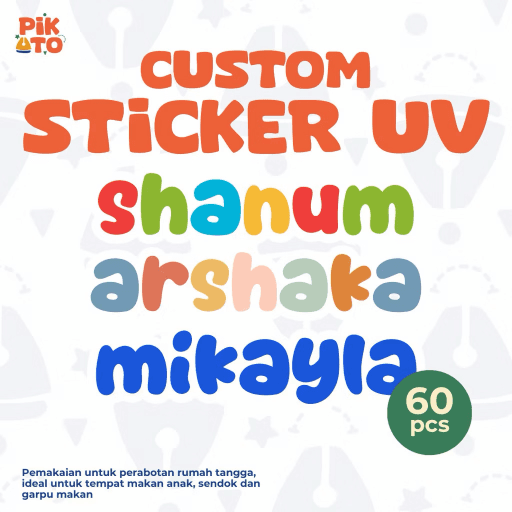 151. Sticker Custom Nama Anak