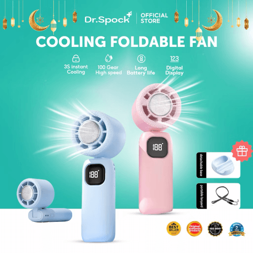 161. Dr.Spock Kipas Portable Ice Cooling