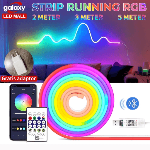 165. Neon Flex RGB USB Plug