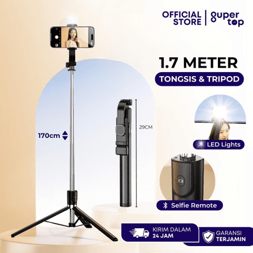182. Tripod Multifungsi 1,7 Meter